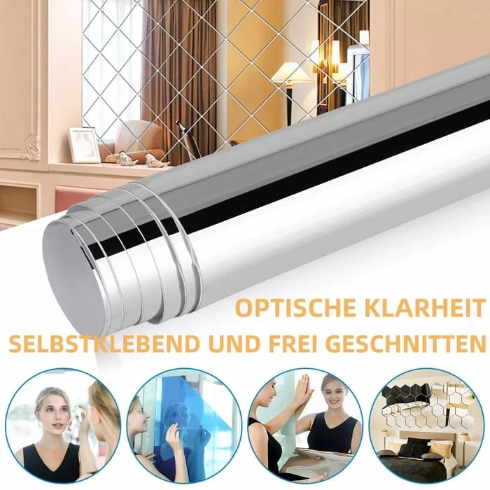 Flexible Mirror Sheet - Unbreakable & Safe