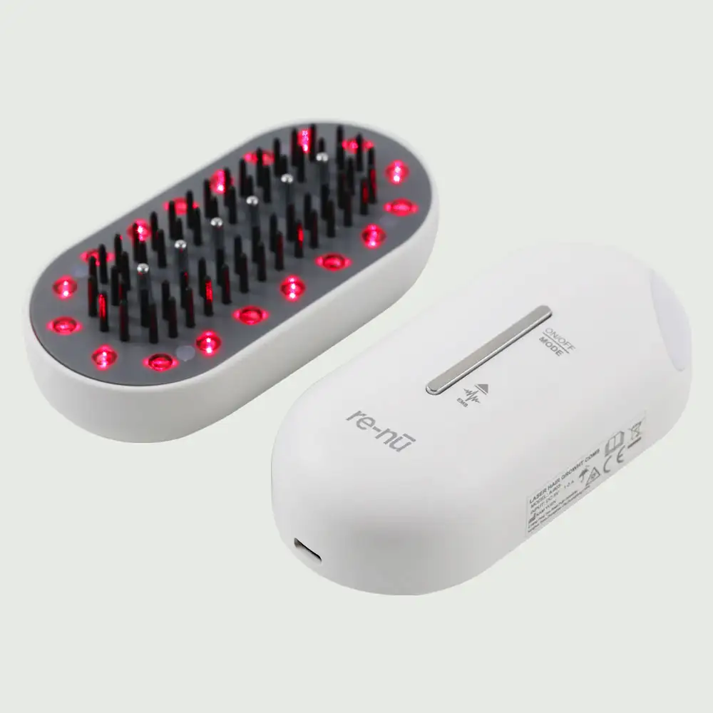 Laser Therapy Hair Comb with EMS