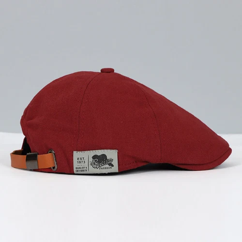 Wearclo | Men's Flat Cap with Adjustable Strap