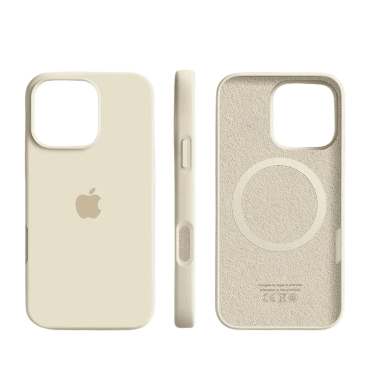 Wearclo | MagneSoft Luxe Silicone Case | MagSafe Compatible & Thin | iPhone