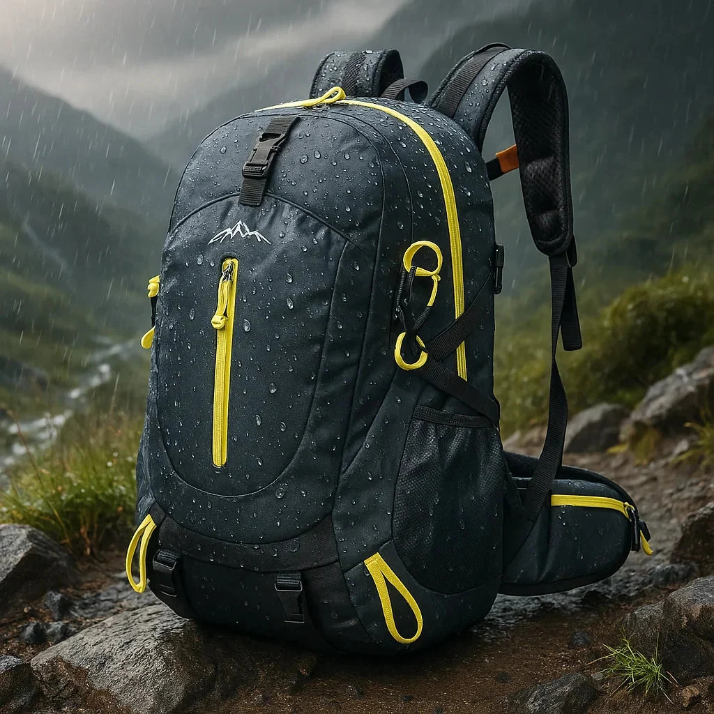 Adventure Ready | 40L Waterproof Hiking Backpack with Ergonomic Design | Lightweight and Spacious for Outdoor Adventures