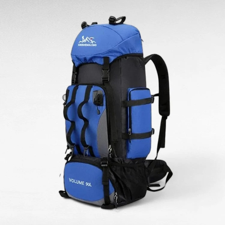 Adventure Ready | 90L Waterproof Hiking Backpack with Ergonomic Support | Ultralight Design for Multi-Day Treks