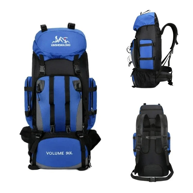 Adventure Ready | 90L Waterproof Hiking Backpack with Ergonomic Support | Ultralight Design for Multi-Day Treks