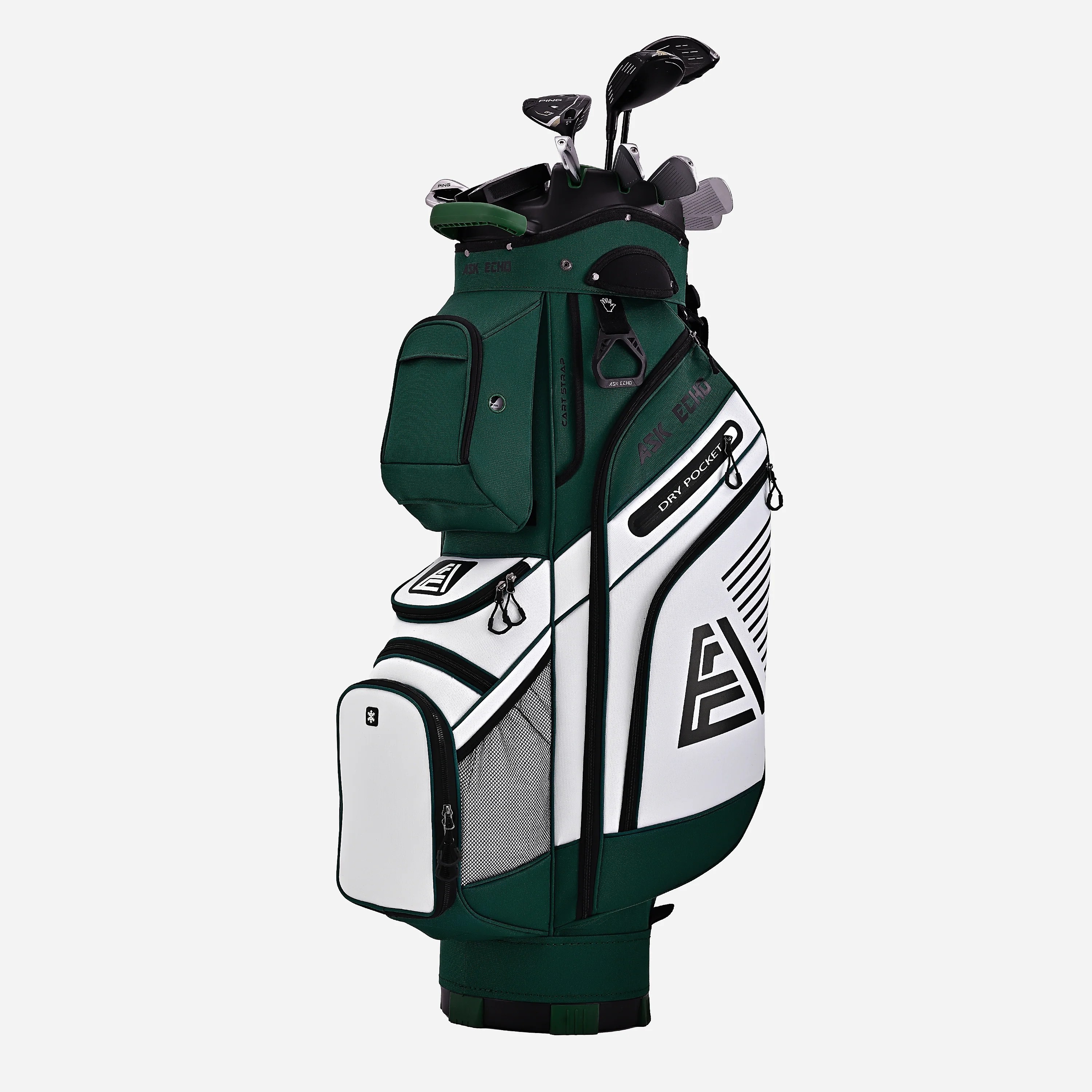 T-LOCK 4.0 Cart Bag / PineGreen