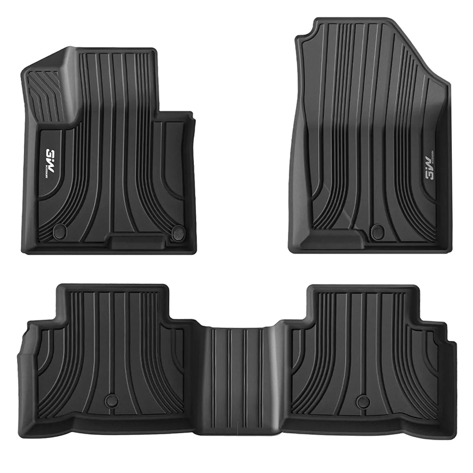 3W Kia K5 2021-2026 (Only for FWD Models) Custom Floor Mats Thorex™ All-Weather Protection
