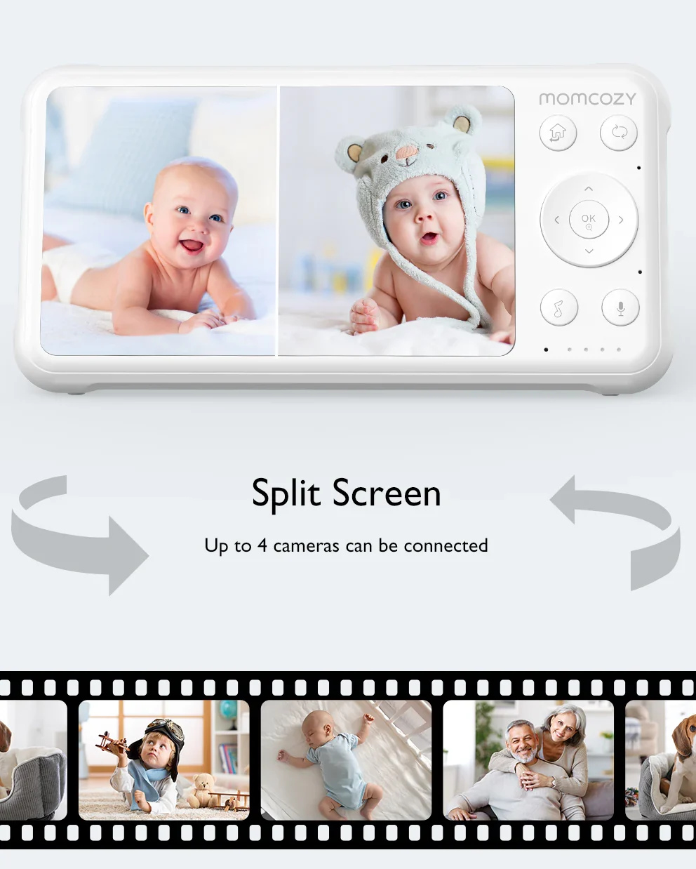 1080P High – Performance Video Baby Monitor BM01
