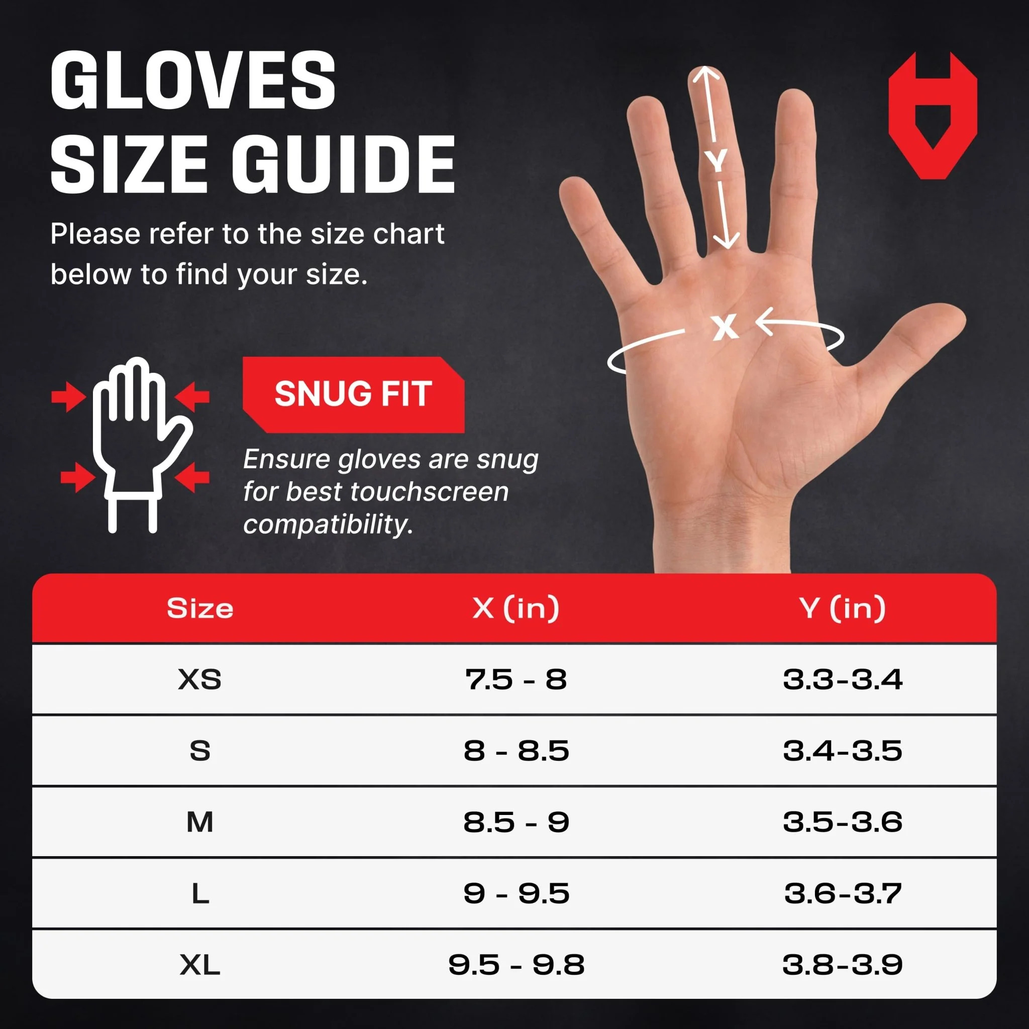ImpactFit+ Tactical Work Gloves – 50 PACK
