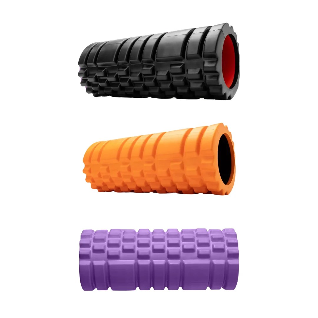 13 Textured Foam Roller Muscle Massager for Home and Gym Use