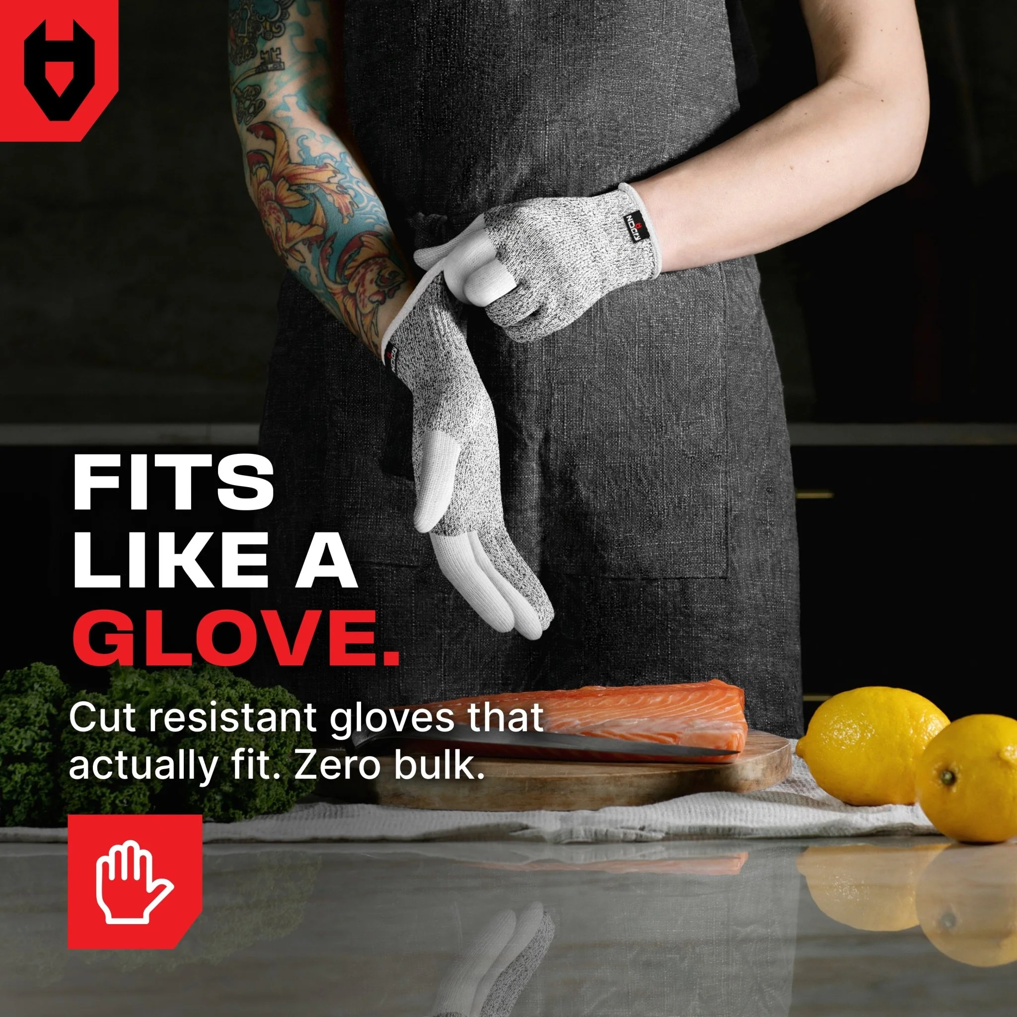 CutGuard+ Reinforced Cut Resistant Gloves