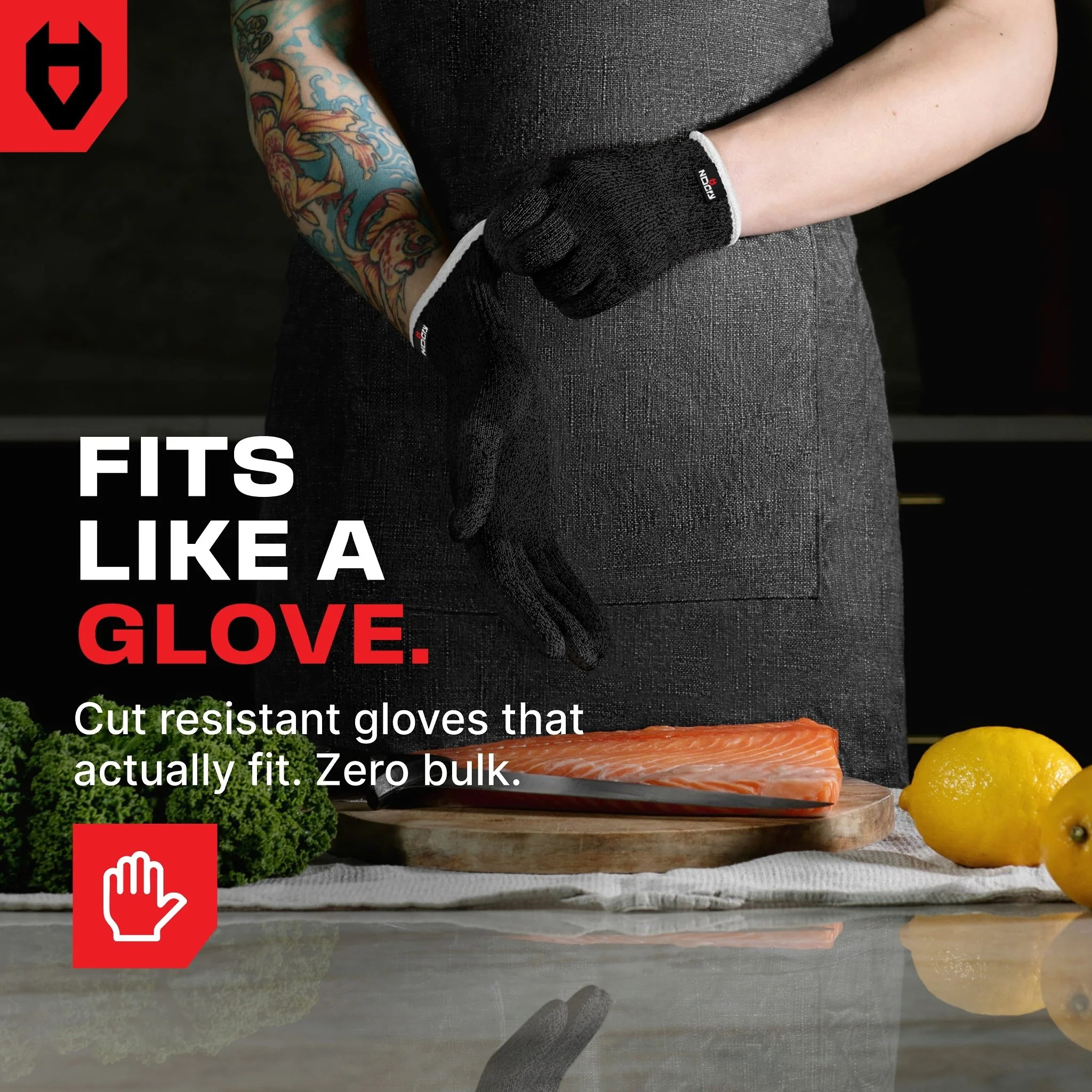 CutGuard+ Reinforced Cut Resistant Gloves