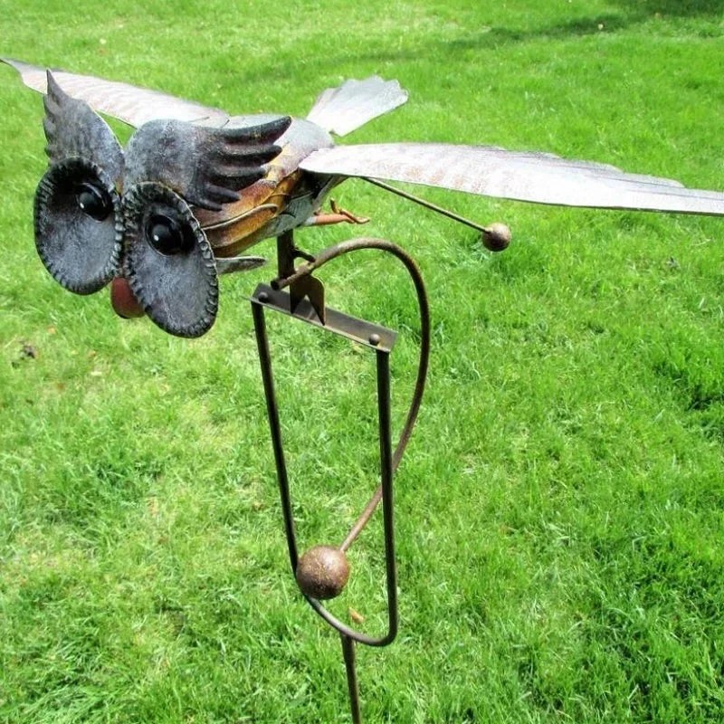 Bird Garden Sculpture for Patio and Outdoor Decoration