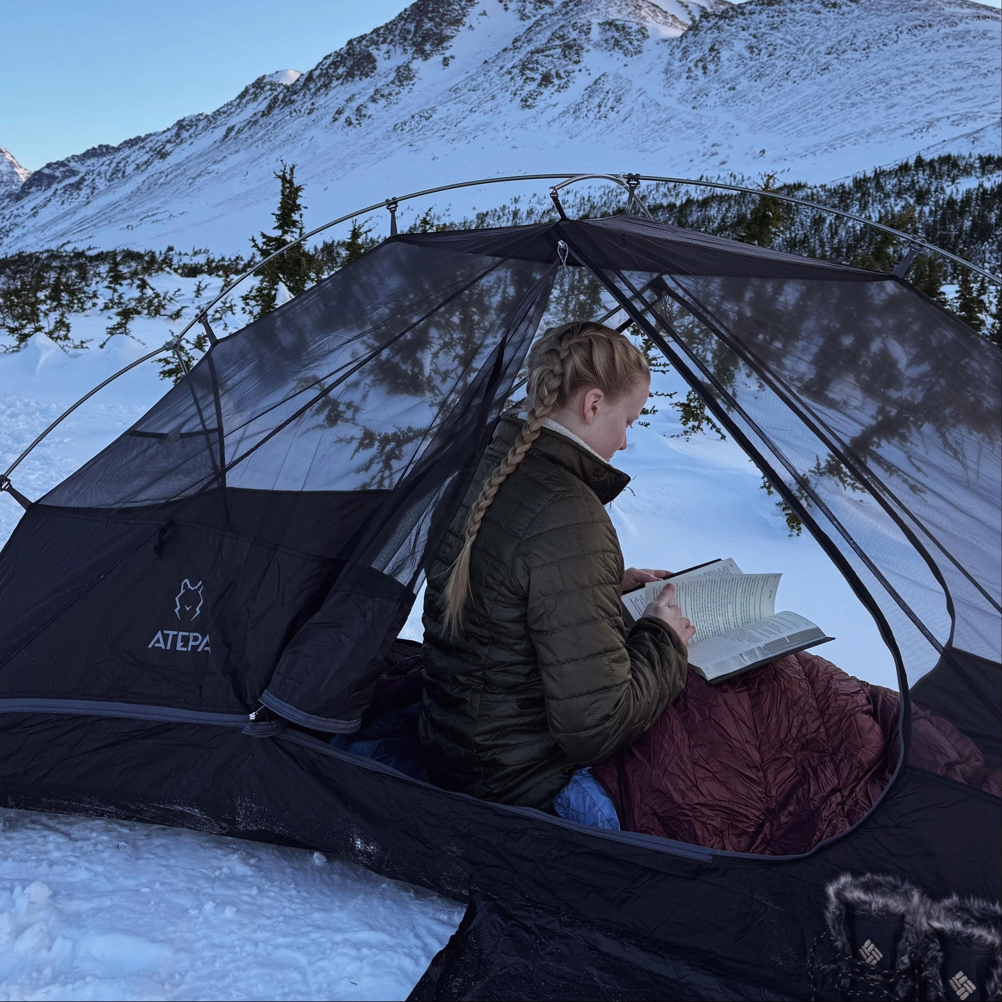 ATEPA 1-Person Ultralight Backpacking Tent