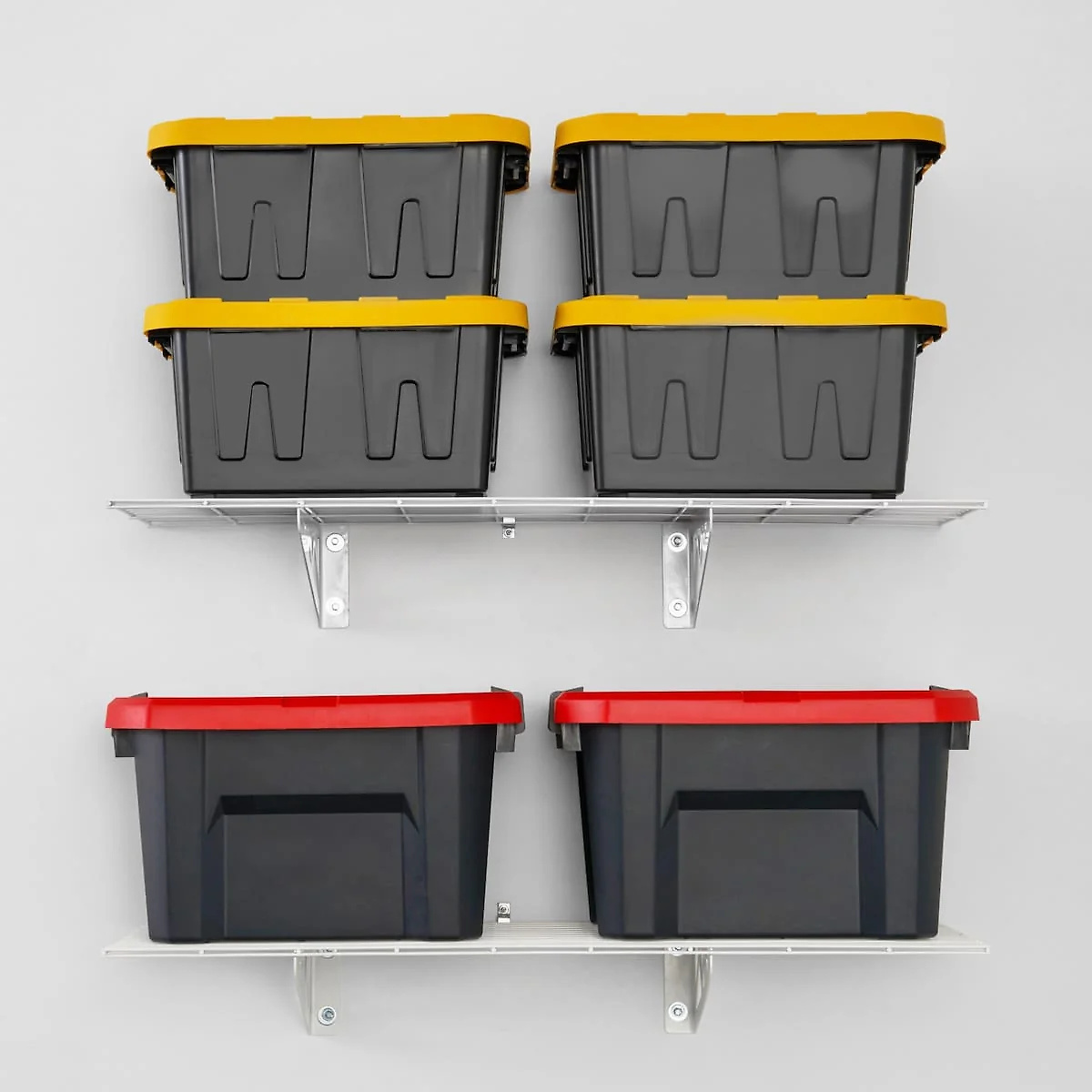 1′ x 6′ Wall Shelf (with Hooks)