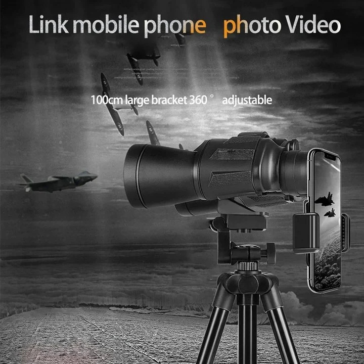 20x Magnification Binoculars with BAK4 Prism and Phone Adapter
