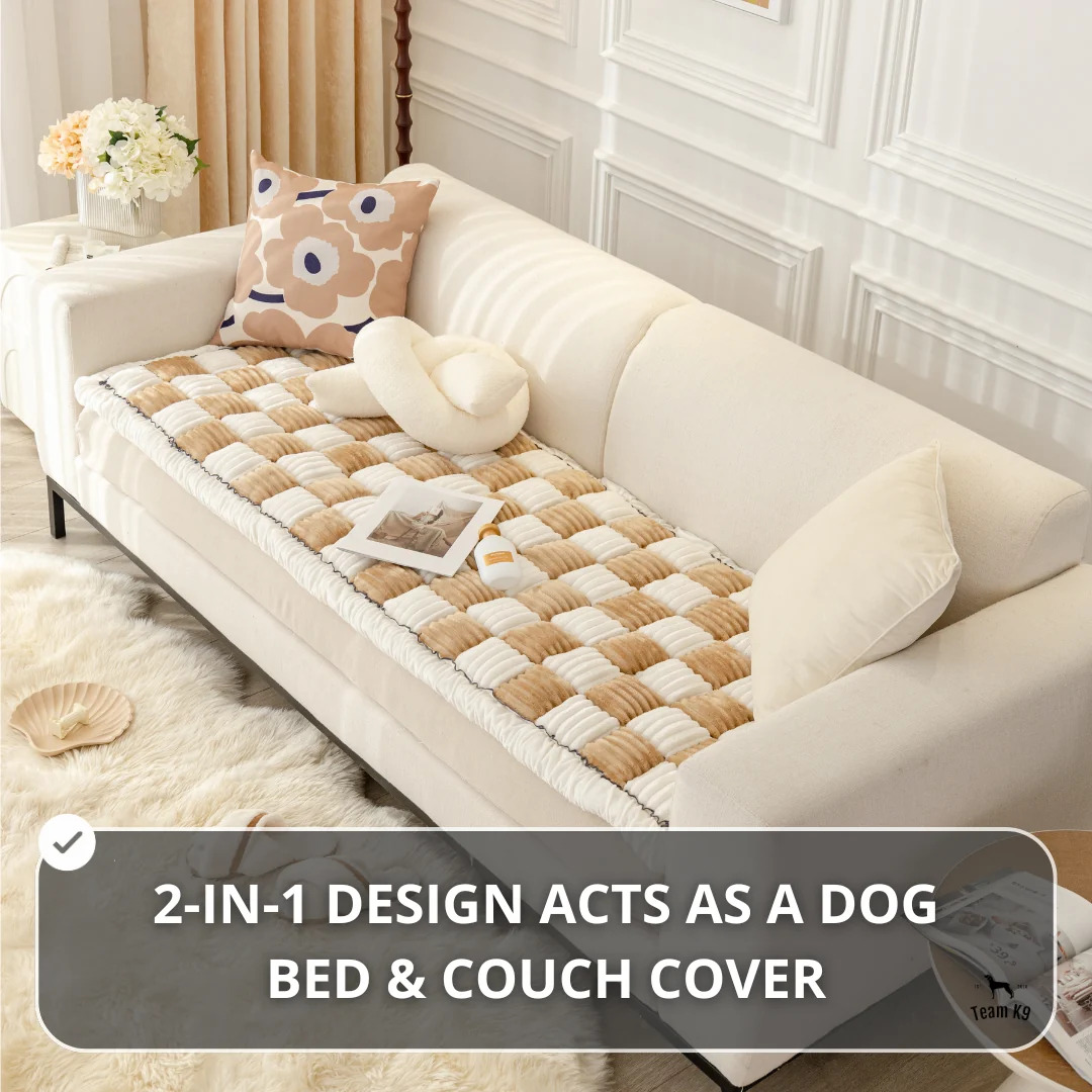 Team K9® 2-in-1 Couch Cover & Dog Bed