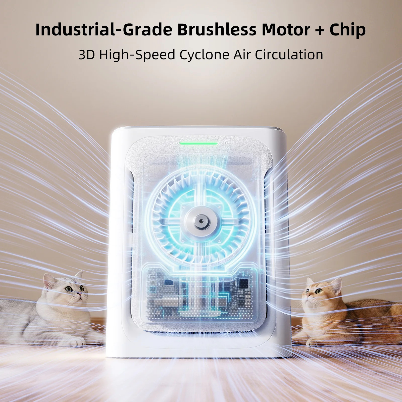 UAHPET Air Purifier Slim