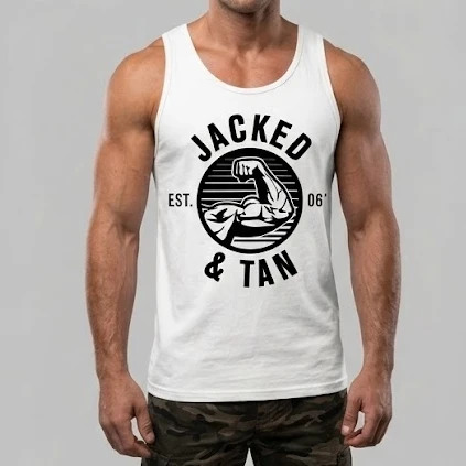 Jacked And Tan Tank
