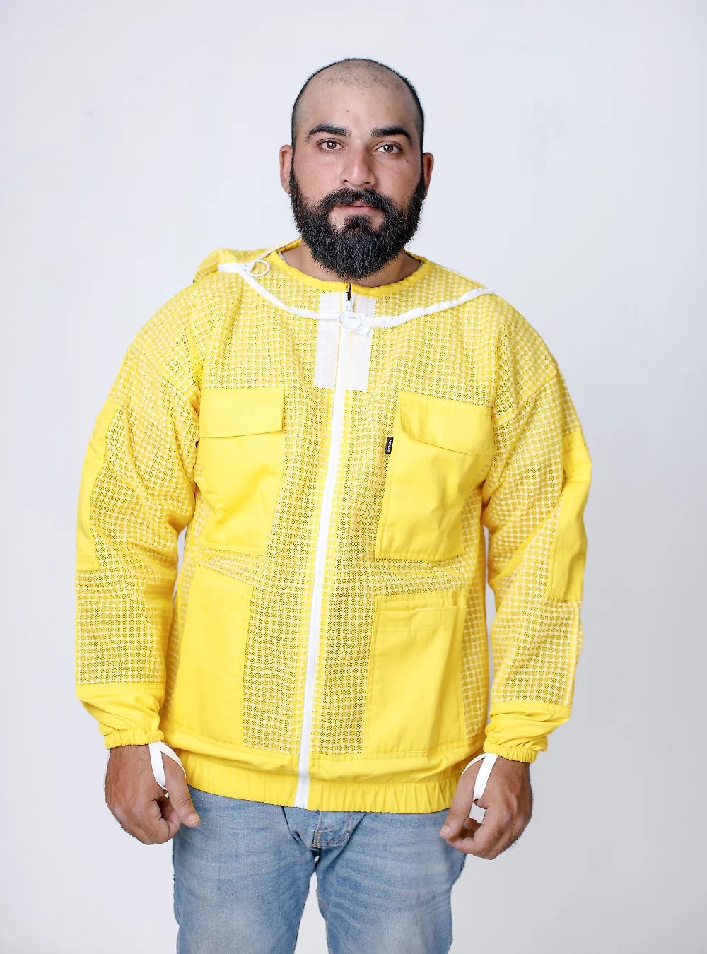 Yellow Beekeeping Ventilated Jacket