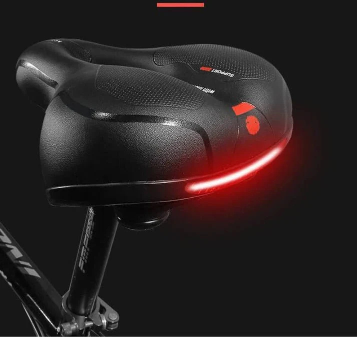 Bike Saddle With Gel Padding And Ergonomic Design