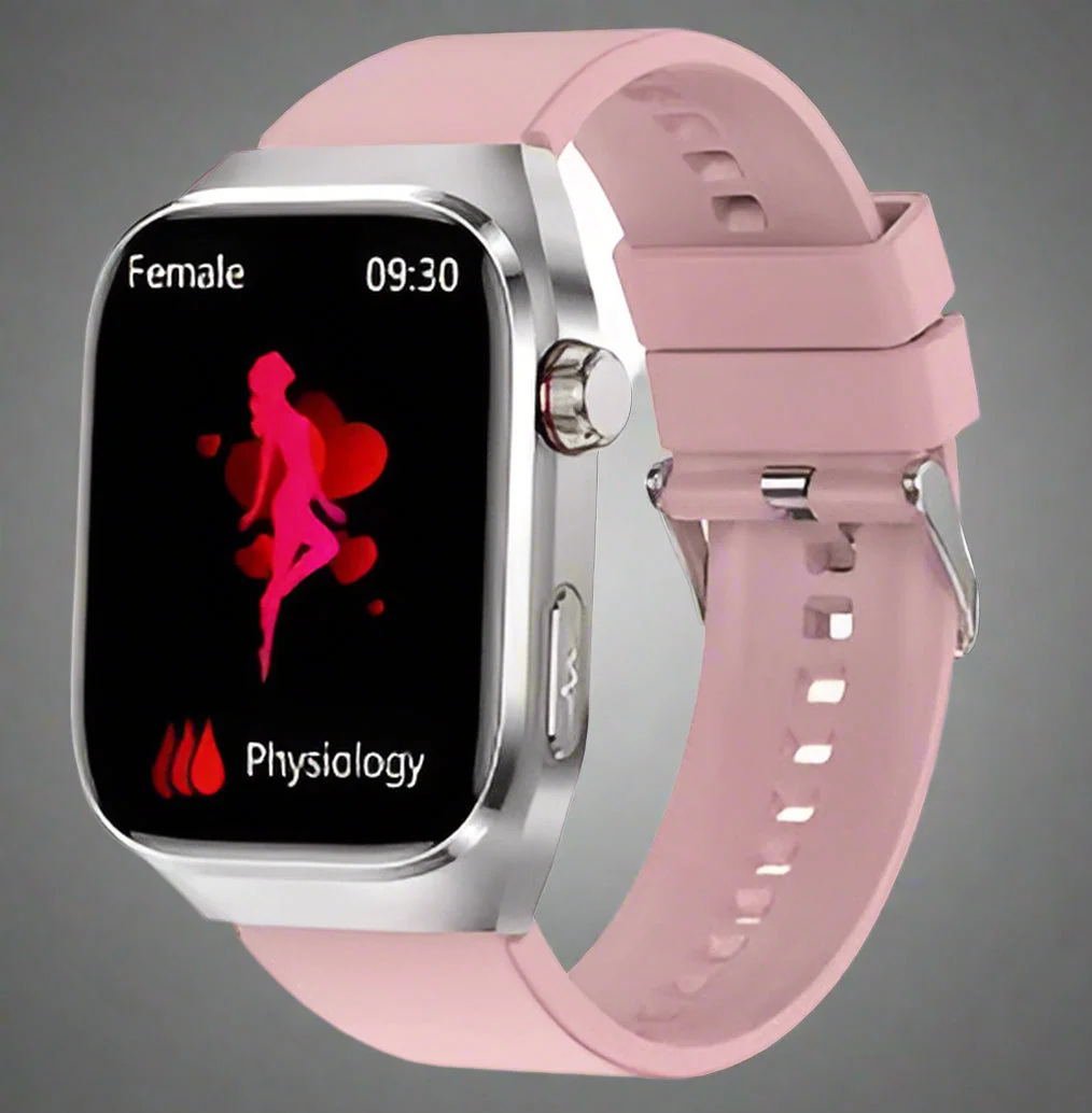 Advanced Health Smartwatch | ECG & Blood Sugar Monitoring with AMOLED Display | Comprehensive Health Tracking for Wellness