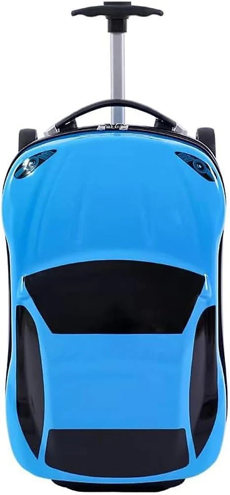 Adventure Buddy | Kids Suitcase with Fun Car Design & Adjustable Handle | Durable ABS Luggage for Easy Travel