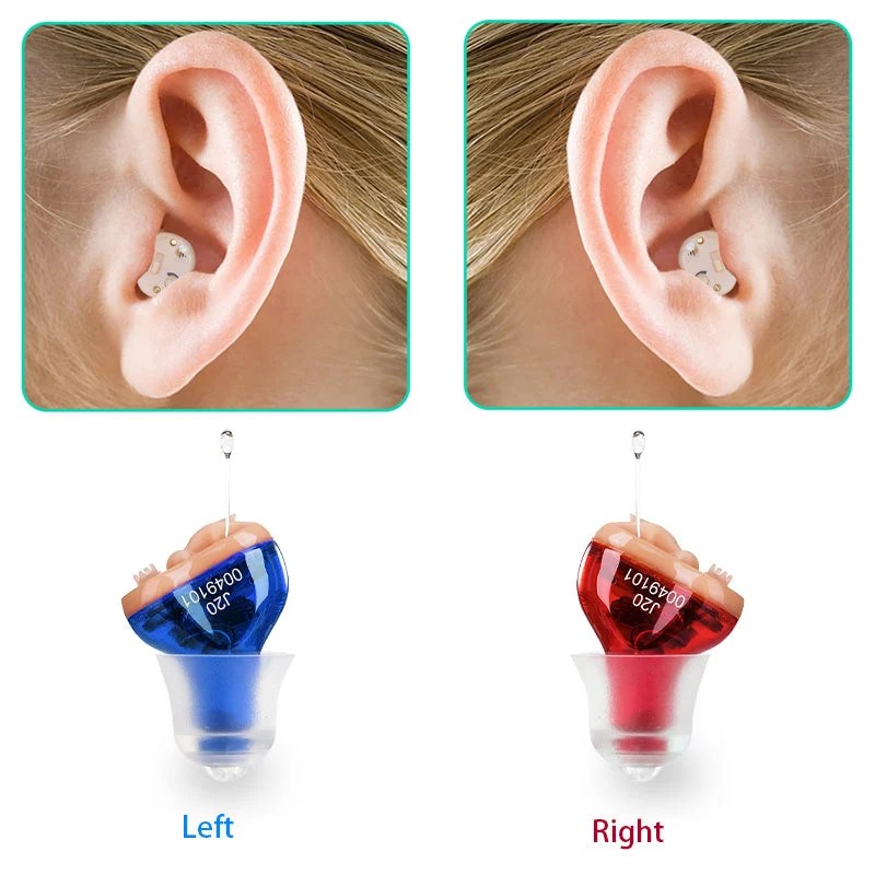 Advanced CIC Hearing Aid | Micro Digital Ear Enhancer with Noise Cancellation | Discreet Design for Enhanced Clarity
