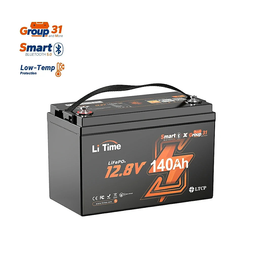LiTime 12V Marine Power Solution for 0-2400W Electric Outboards and Trolling Motor
