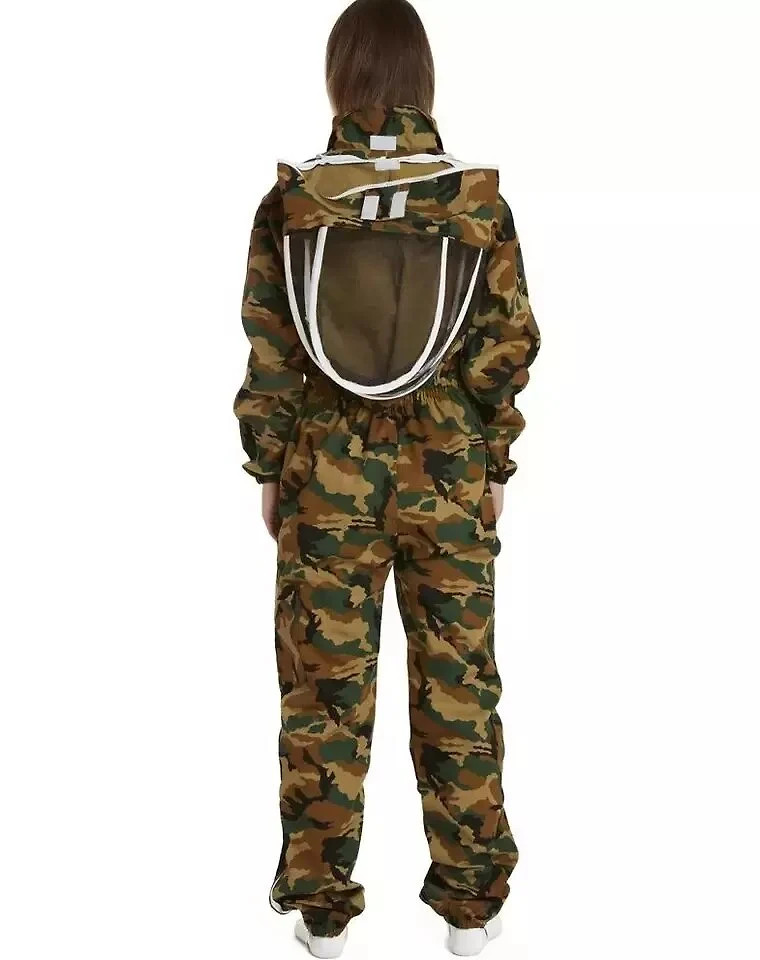 Camo Vented Adult Children Mesh Honey Beekeeping Bee Suit