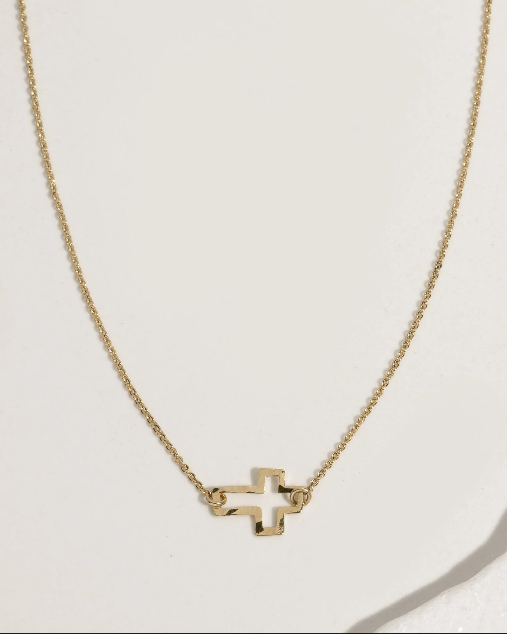 Itty Bitty Cross Necklace