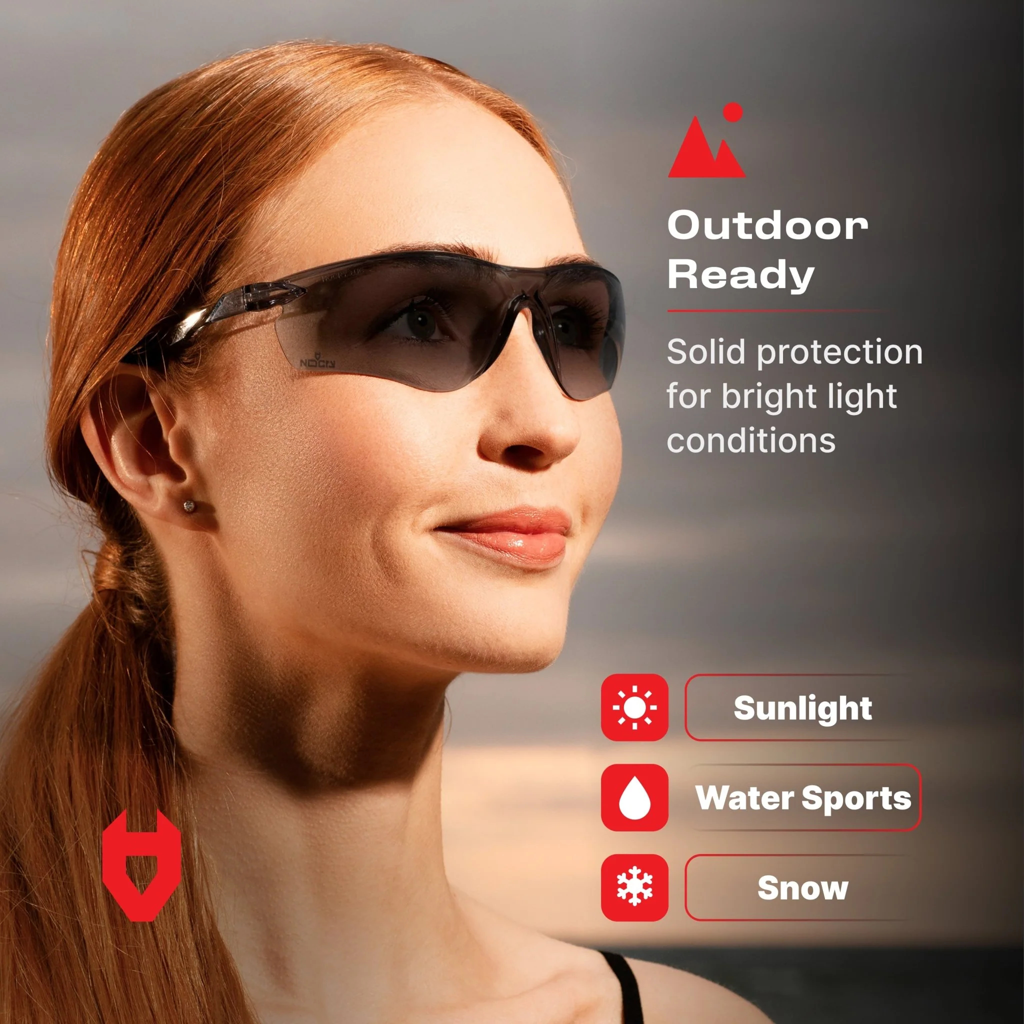EyeArmor Tinted Lightweight Safety Sunglasses