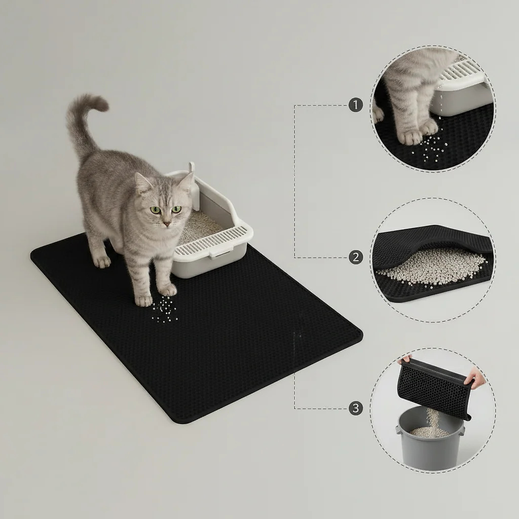 Honeycomb Litter Trapping Mat