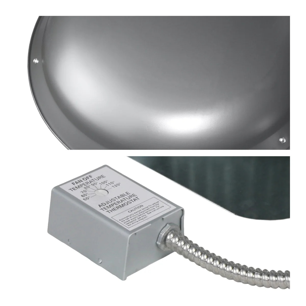 1000 Series 1.080 CFM Roof Mount Power Attic Ventilators