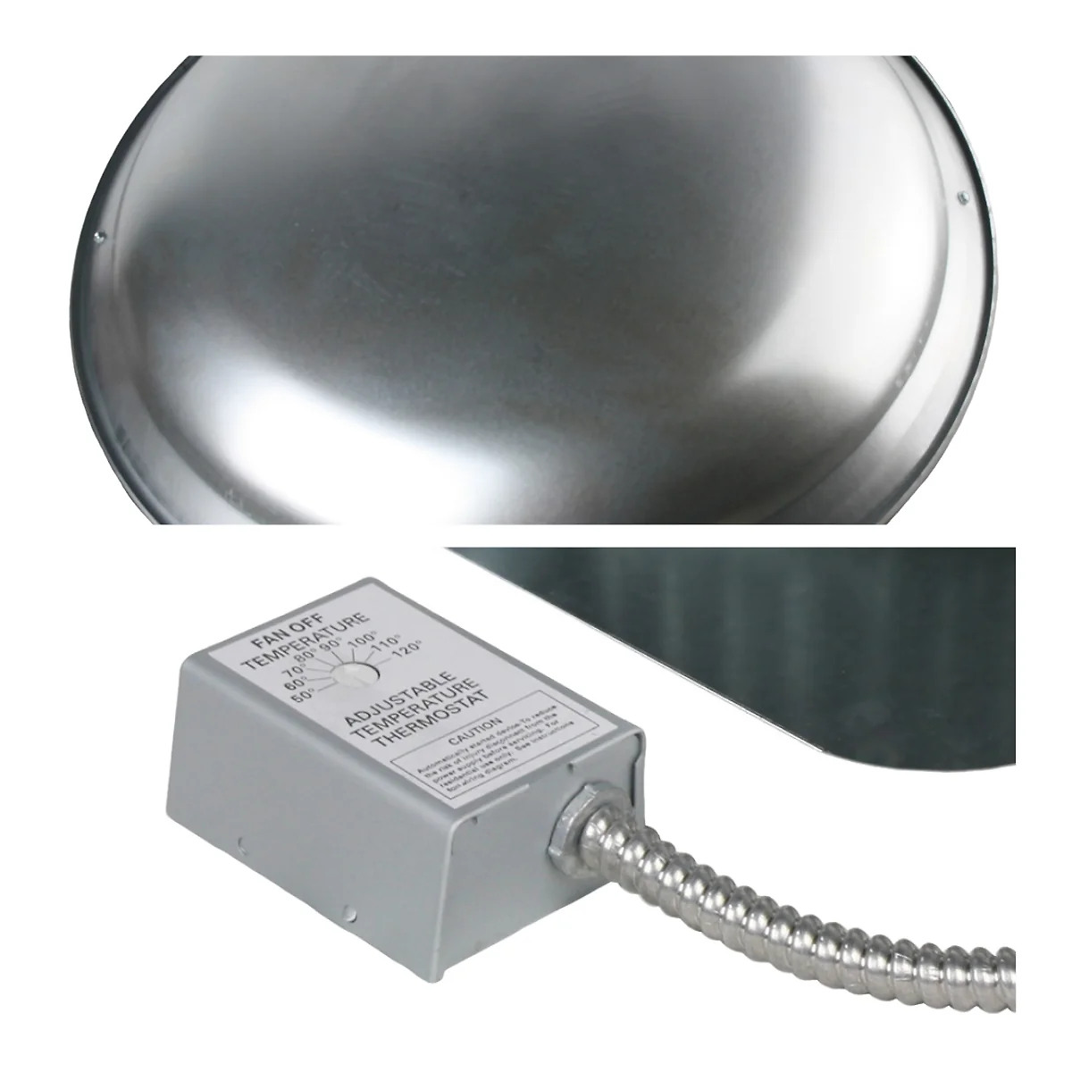 1000 Series 1.080 CFM Roof Mount Power Attic Ventilators