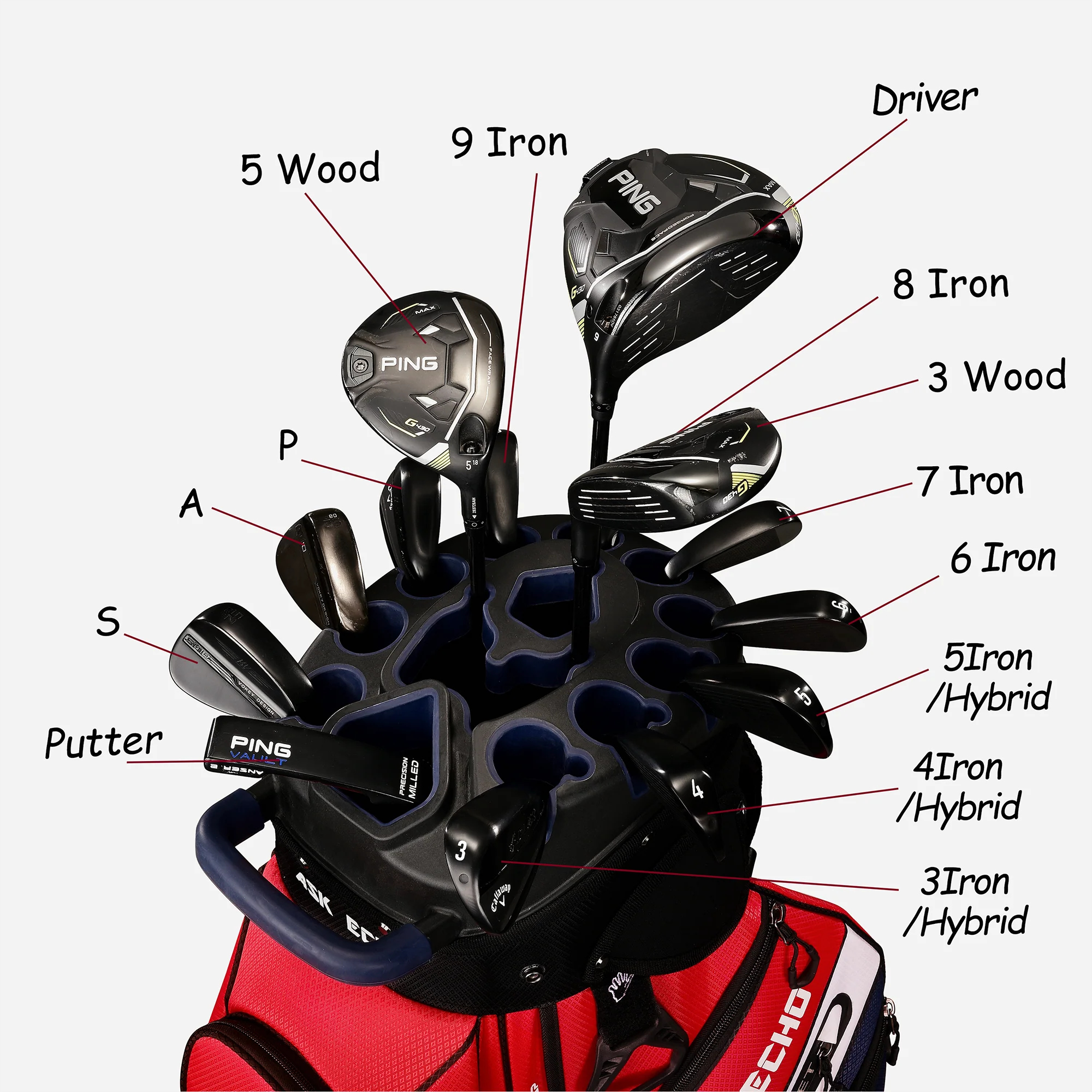 T-LOCK 2.0 Cart Bag / Navy