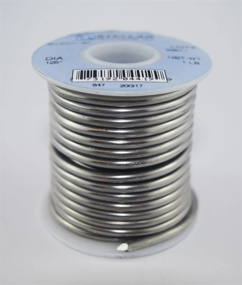 60/40 Select .125 Diameter Premium Solid Solder Wire. 1-lb. Spool
