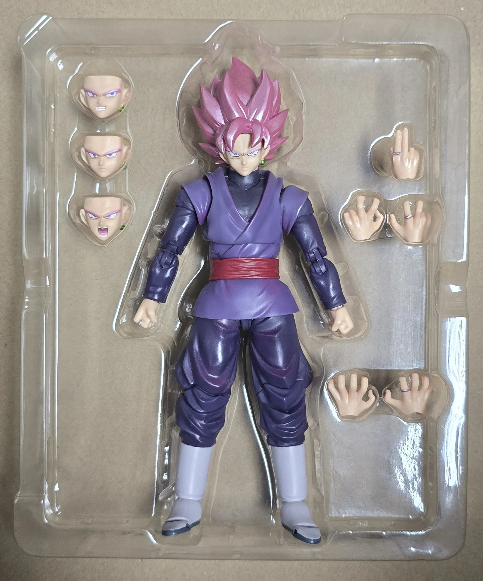 *Open Box* S.H. Figuarts Dragon Ball Super Saiyan Rose Goku Black Action Figure