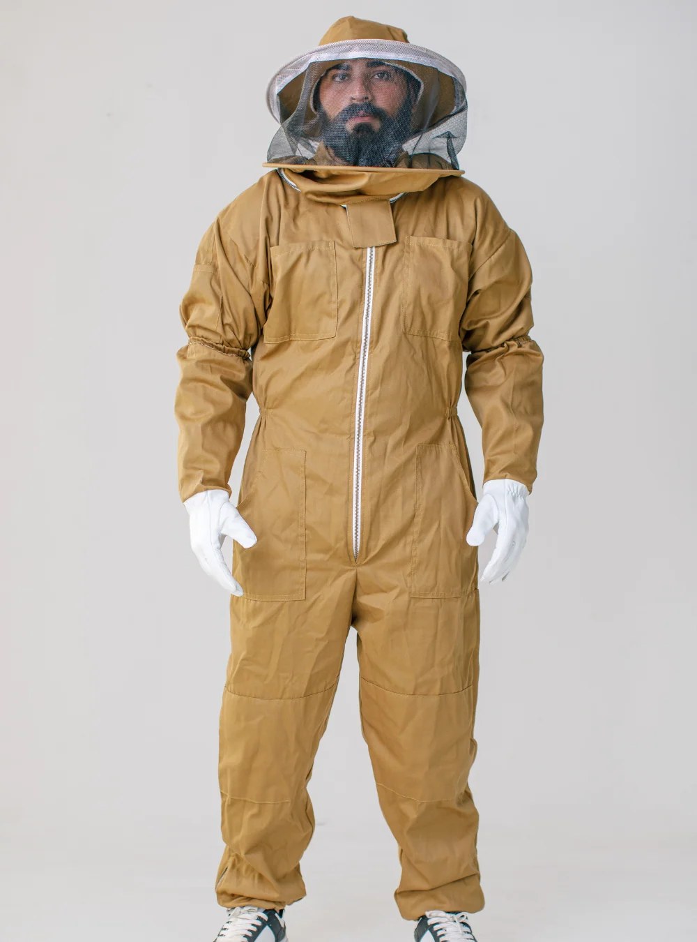 Brown Cotton Apiarist Outfit