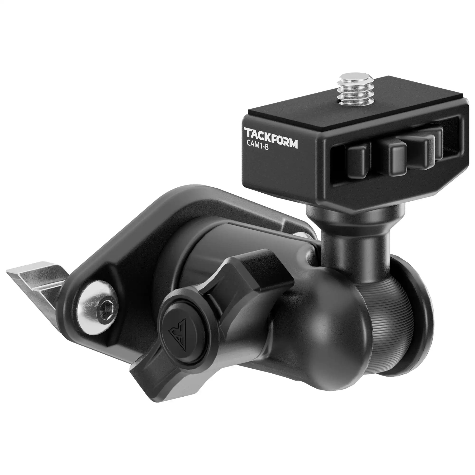 1/4-20 Camera Holder | 20mm Metal Ball | Direct Fit Track