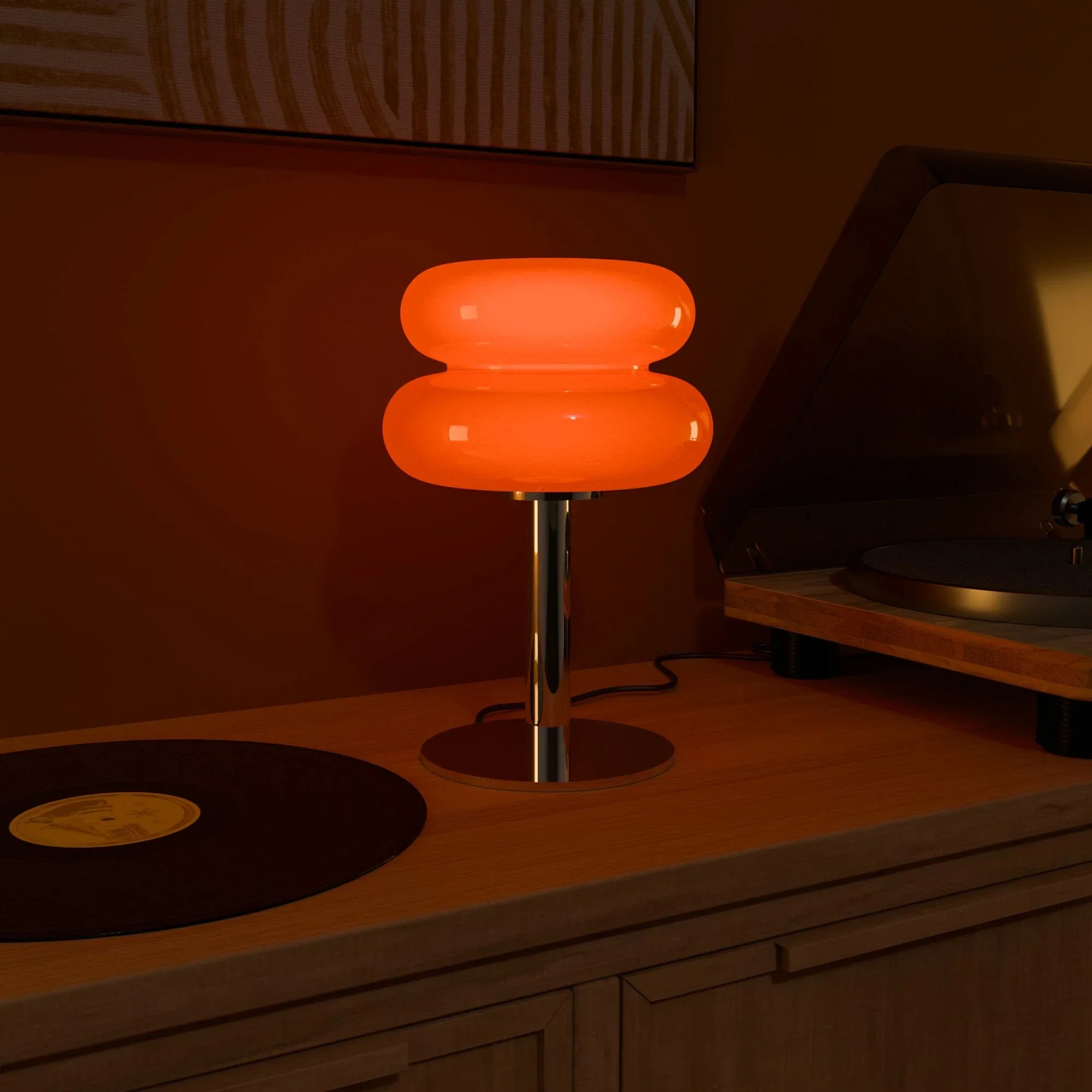 Aprica Modern Table Lamp Elegant Indoor Bedside Accent Light