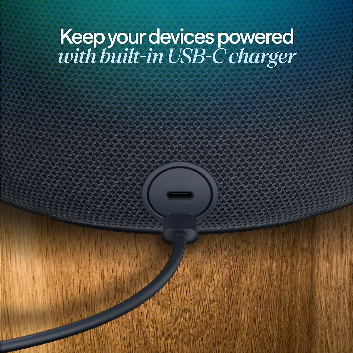 Mini Restful™ Sunrise Clock Air Purifier in Midnight