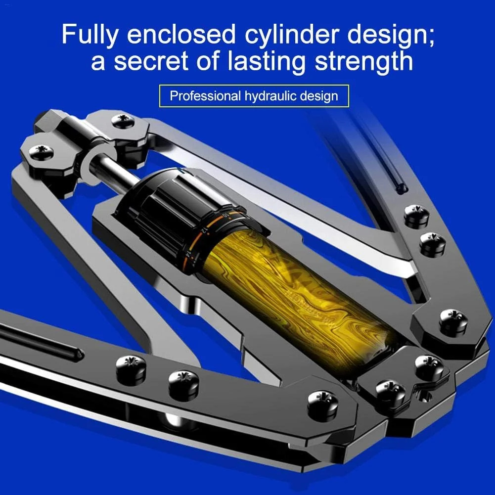 Adjustable Hydraulic Arm Trainer | 10-200 kg Resistance for Effective Upper Body Strength