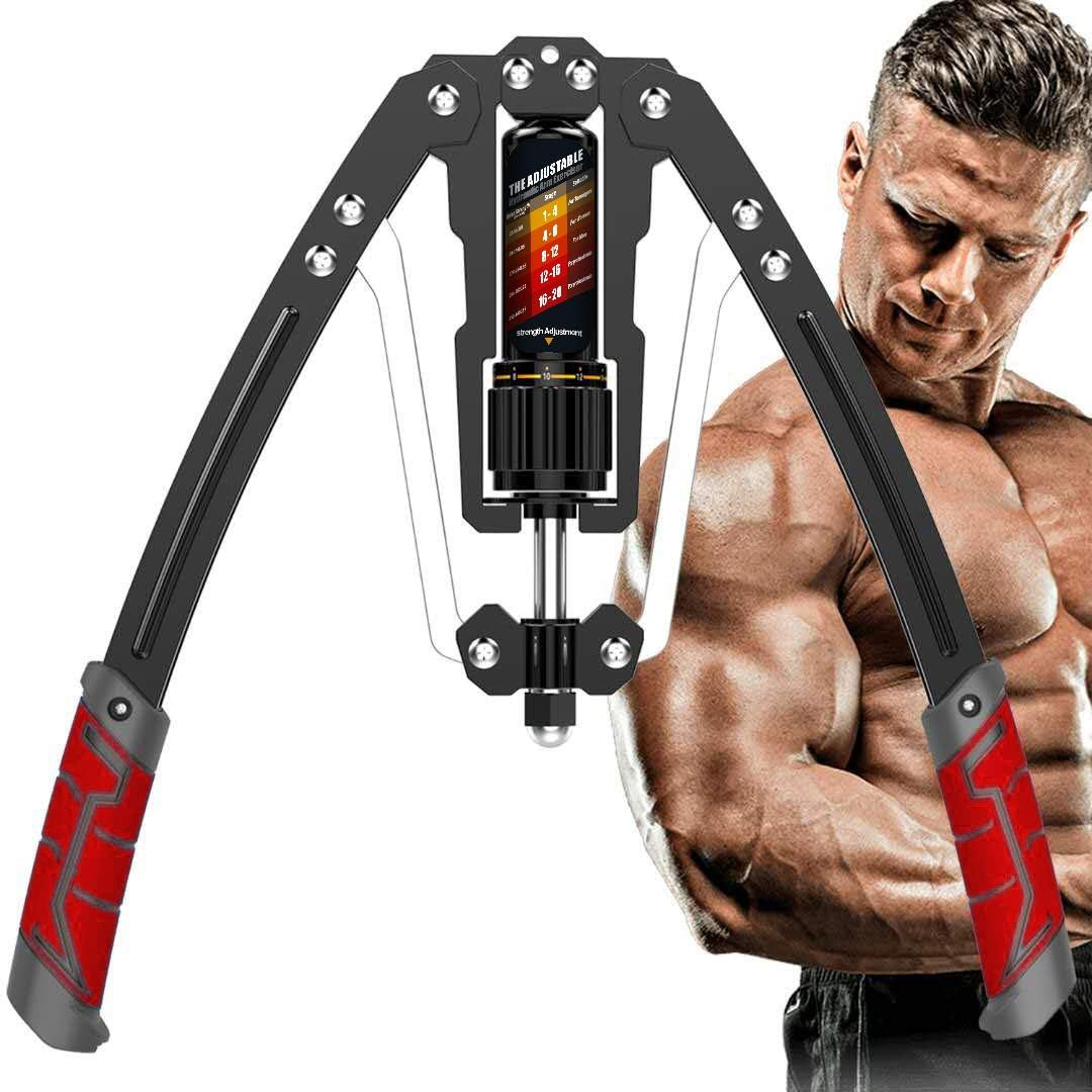 Adjustable Hydraulic Arm Trainer | 10-200 kg Resistance for Effective Upper Body Strength