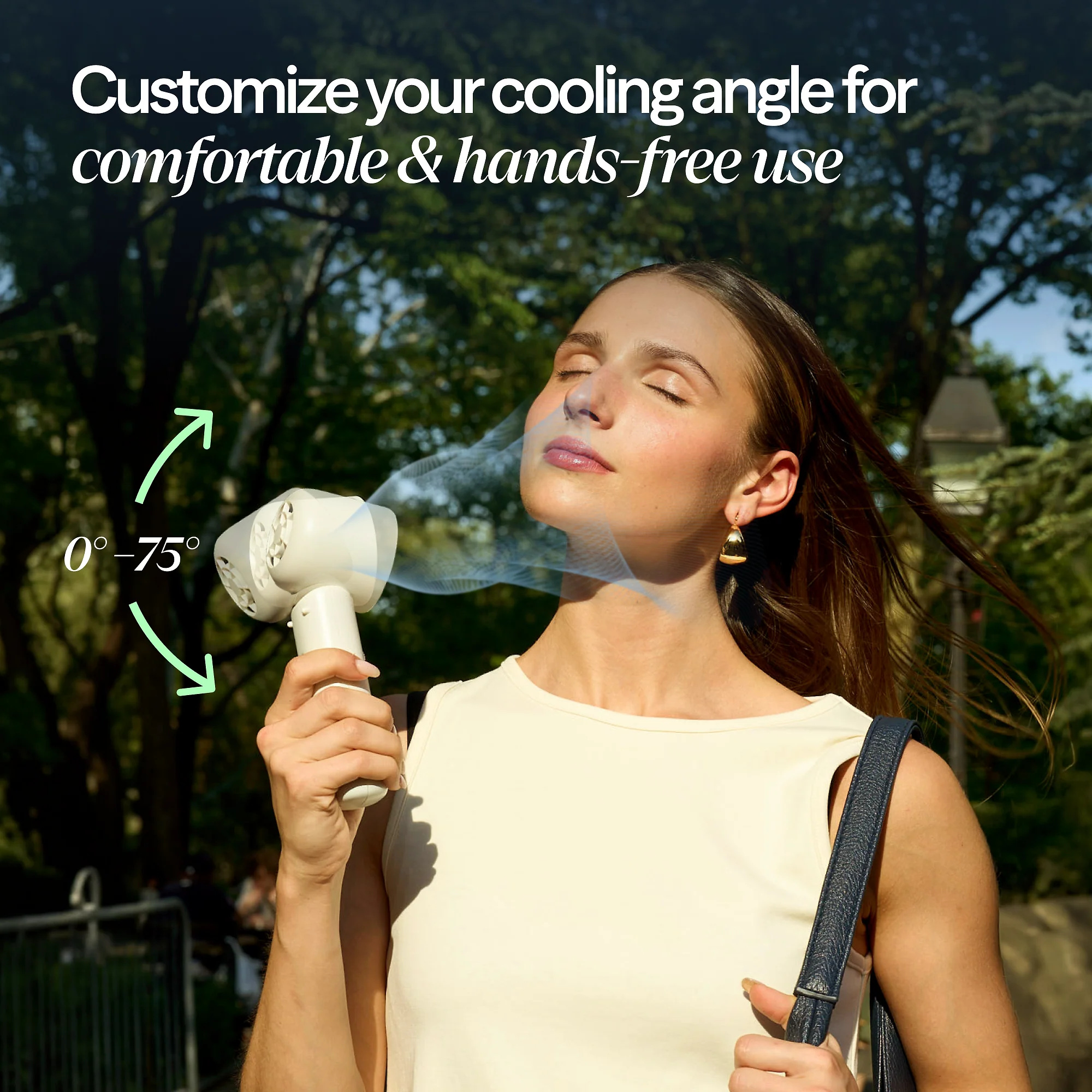 AlwaysCool Portable Handheld Fan – Jessica Pegula
