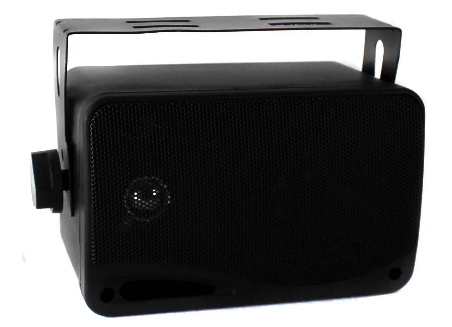 2) Pyle PLMR24B 3.5 200 Watt 3-Way Weather Proof Mini Box Speaker System Black