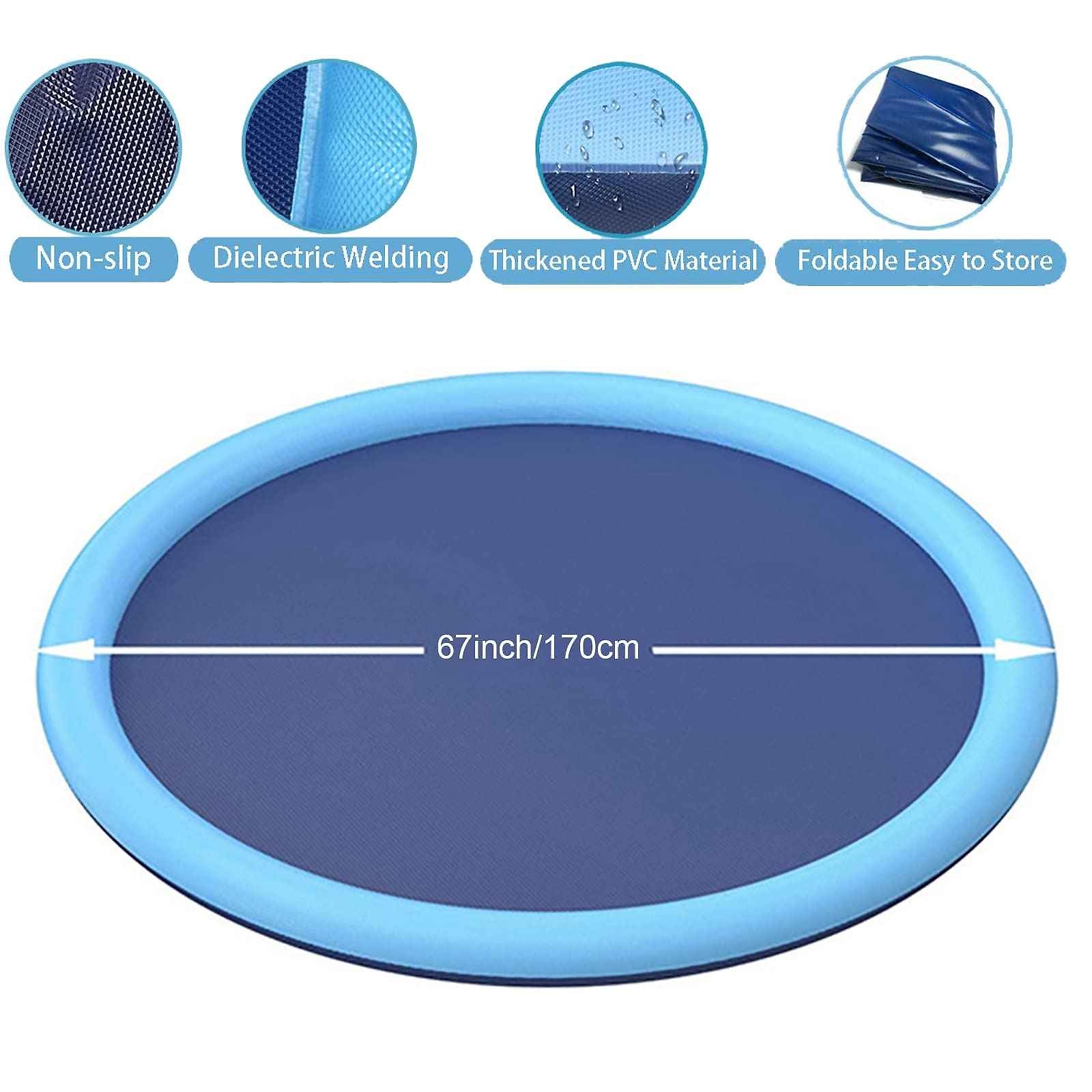 Enjoy Summer Fun with Our Anti-Slip Splash Pad for Pets