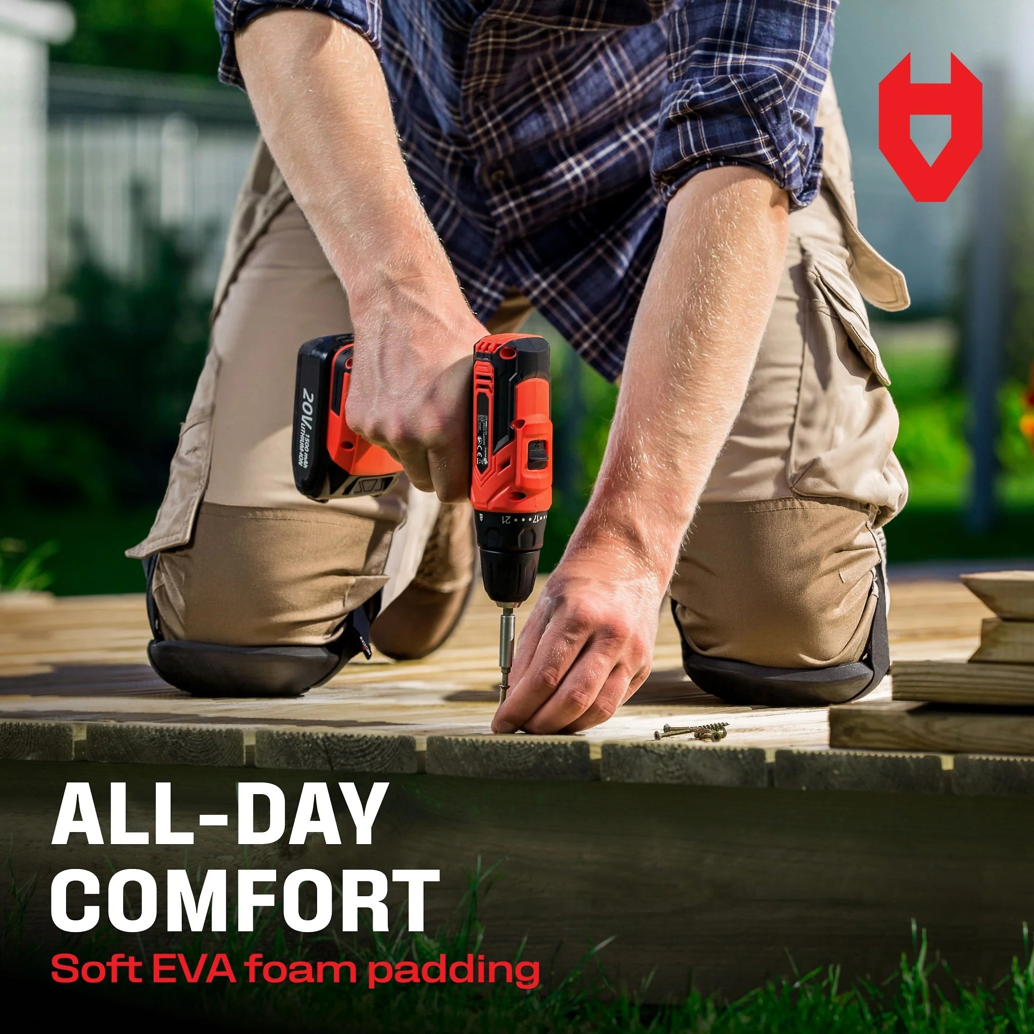 EasyGuard Ultra Lightweight Knee Pads – 20 PACK