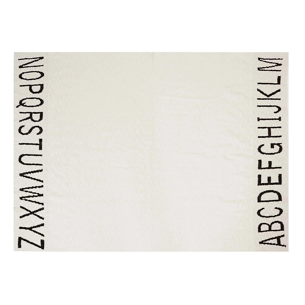 ABC Washable Baby Blanket