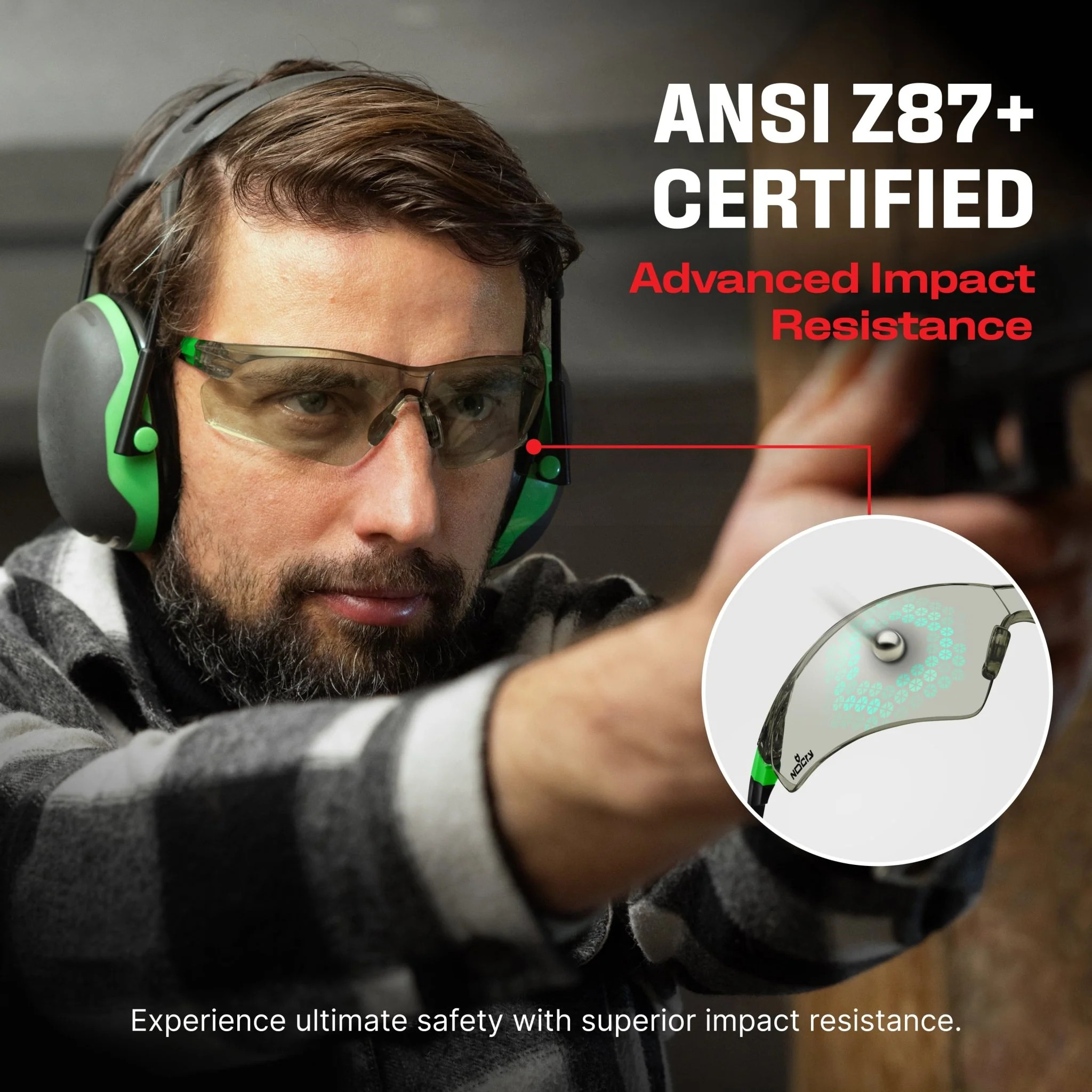 EyeArmor+ Anti-Fog In-Out Safety Glasses