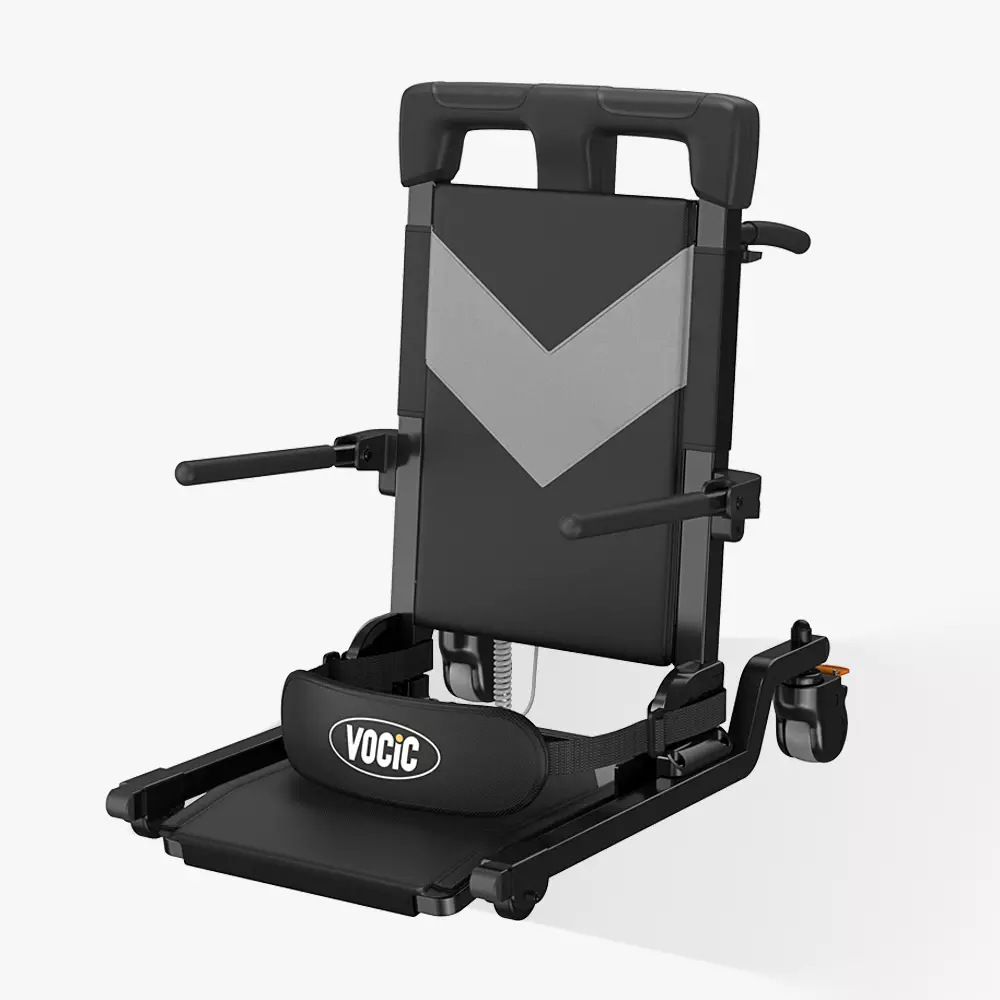VOCIC AX35 Electric Transfer Chair Lift with 4 Wheels
