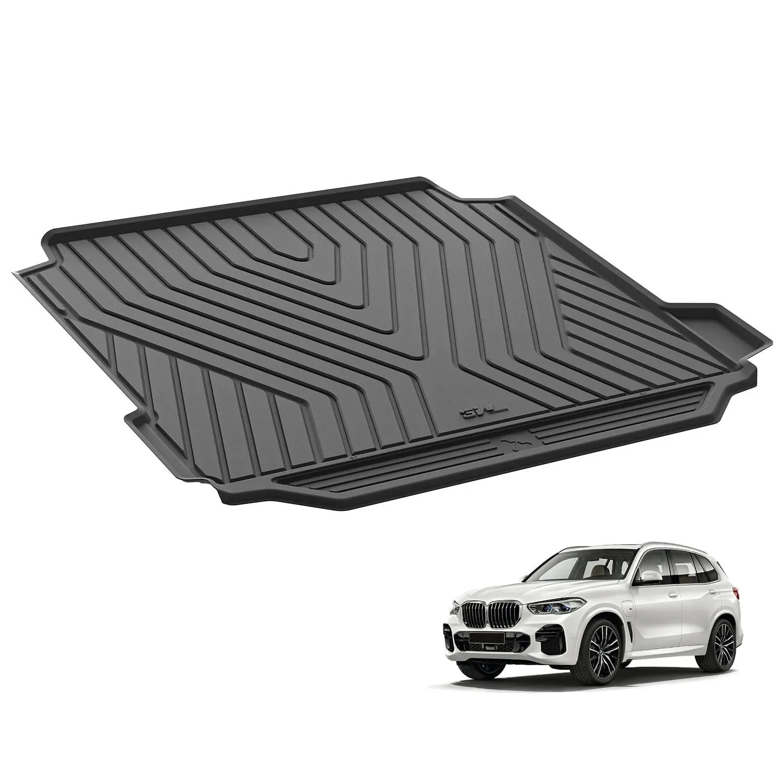 3W BMW X5 2019-2026 Custom Floor Mats / Trunk Mat Thorex™ All-Weather Protection
